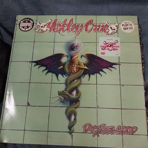 Rare Motley Crüe Promo Vinyl